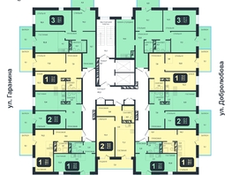 Продается 2-комнатная квартира ЖК Никольский парк, дом 4, 37  м², 6370000 рублей