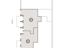 Продается 2-комнатная квартира ЖК Европейский берег, дом 44, 96.7  м², 15700000 рублей