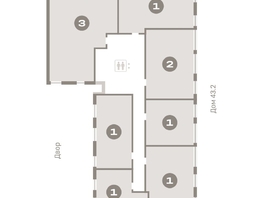 Продается 3-комнатная квартира ЖК Европейский берег, дом 44, 114.9  м², 15900000 рублей