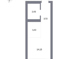 Продается Студия ЖК Державина, 50, 25.3  м², 6500000 рублей