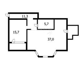 Продается 2-комнатная квартира Ипподромская ул, 69.7  м², 10000000 рублей