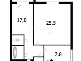 Продается 2-комнатная квартира Татьяны Снежиной ул, 57.6  м², 5150000 рублей