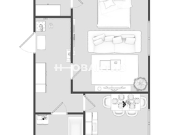 Продается 1-комнатная квартира Плахотного ул, 40.3 м², 3200000 рублей