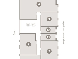 Продается 2-комнатная квартира ЖК Европейский берег, дом 49, 85.64 м², 12730000 рублей