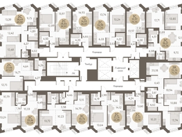 Продается 3-комнатная квартира ЖК Urban-peaks (Городские вершины), 63.26  м², 8423700 рублей