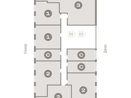 Продается 3-комнатная квартира ЖК Европейский берег, дом 44, 111.8  м², 13970000 рублей