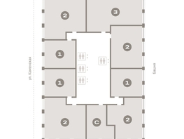 Продается 2-комнатная квартира ЖК Мылзавод, дом 9, 84.55  м², 13930000 рублей