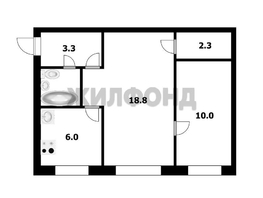 Продается 2-комнатная квартира Демьяна Бедного ул, 43.6  м², 5300000 рублей