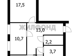 Продается 3-комнатная квартира Вилюйская ул, 70 м², 7200000 рублей
