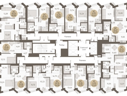 Продается 2-комнатная квартира ЖК Urban-peaks (Городские вершины), 41.23 м², 6430700 рублей