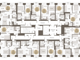 Продается 2-комнатная квартира ЖК Urban-peaks (Городские вершины), 39.3  м², 6059800 рублей