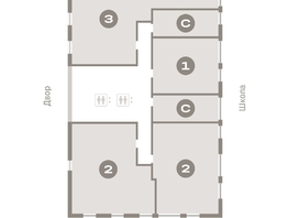 Продается 1-комнатная квартира ЖК Европейский берег, дом 45, 50.39 м², 8510000 рублей