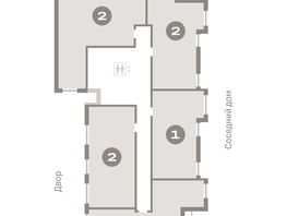 Продается 1-комнатная квартира ЖК Пшеница, 6.1, 60.55  м², 7850000 рублей