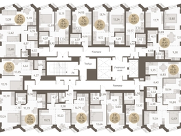 Продается 5-комнатная квартира ЖК Urban-peaks (Городские вершины), 85.82  м², 11358400 рублей