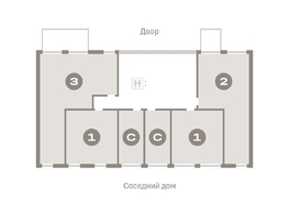 Продается 1-комнатная квартира ЖК Европейский берег, дом 45, 45.59  м², 7120000 рублей