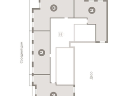 Продается 3-комнатная квартира ЖК Пшеница, 6.1, 98.23  м², 14920000 рублей