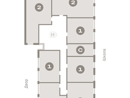 Продается 1-комнатная квартира ЖК Европейский берег, дом 45, 42.53  м², 6990000 рублей