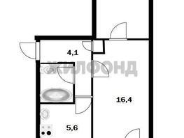 Продается 2-комнатная квартира Дуси Ковальчук ул, 43.6 м², 6700000 рублей