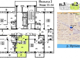 Студия, 29.48 м², 11-14/14 этаж