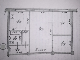 2-комнатная квартира, 44.7 м², 1/5 этаж