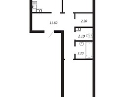 Продается 2-комнатная квартира ЖК Королёв, дом 3, 69.7  м², 9758000 рублей