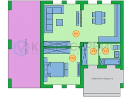 Продается Дом Александровская (Александровская Усадьба ул, 62  м², участок 8 сот., 5950000 рублей