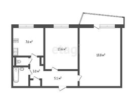 Продается 2-комнатная квартира Торговая ул, 52.9  м², 5050000 рублей