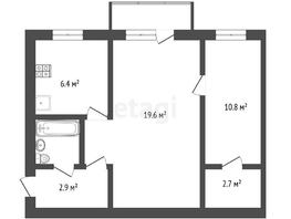 Продается 2-комнатная квартира Северная 27-я ул, 44.7 м², 3250000 рублей