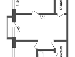 Продается 2-комнатная квартира Энтузиастов ул, 41.8 м², 3700000 рублей