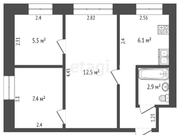 Продается 2-комнатная квартира Ильинская ул, 41.5 м², 4700000 рублей