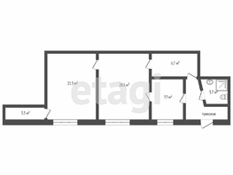 Продается 3-комнатная квартира Волго-Донская ул, 69.8 м², 5000000 рублей