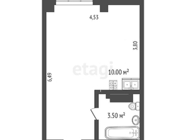 Продается Студия Мельничная ул, 28.3 м², 2650000 рублей