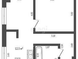 Продается 1-комнатная квартира Мира пр-кт, 30.1 м², 3450000 рублей