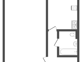 Продается 1-комнатная квартира Дианова ул, 38 м², 4100000 рублей