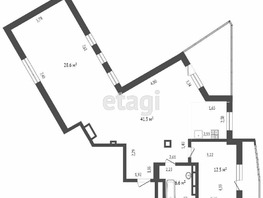 Продается 3-комнатная квартира Кемеровская ул, 89.2 м², 11650000 рублей