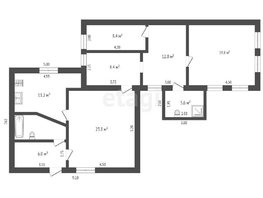Продается Дом Заозерная 5-я ул, 111.1  м², участок 2.6 сот., 4750000 рублей