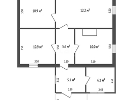 Продается Дом Ленина ул, 65.8 м², участок 15 сот., 3456000 рублей