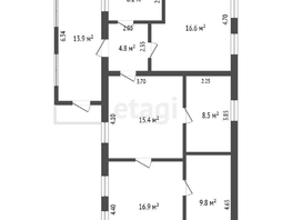 Продается Дом Ялтинская ул, 92.7 м², участок 4.8 сот., 7500000 рублей