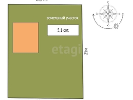 Продается Дом 2-я челябинская, 94.2 м², участок 5.1 сот., 5300000 рублей