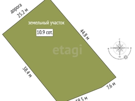 Продается Дачный участок Луговая ул, 10.9 сот., 600000 рублей