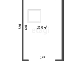 Продается гараж 3-й разъезд, 21 м², 1100000 рублей