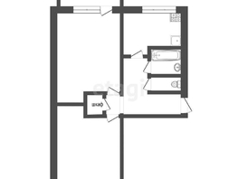 Продается 2-комнатная квартира Ватутина ул, 48.17  м², 3977777 рублей