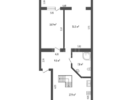 Продается 3-комнатная квартира Куйбышева ул, 108.2  м², 12000000 рублей