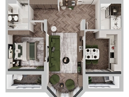 Продается 2-комнатная квартира ЖК Клубный дом на Пушкина, 66.18  м², 15053000 рублей