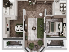 Продается 2-комнатная квартира ЖК Клубный дом на Пушкина, 66.19  м², 15056000 рублей