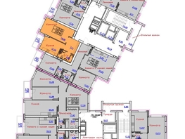 Продается 1-комнатная квартира ЖК Ленина, дом 116, блок-секция 2, 44.27 м², 4750000 рублей
