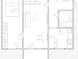 Продается 2-комнатная квартира Беринга ул, 44.9 м², 3600000 рублей