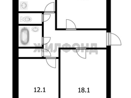 Продается 3-комнатная квартира Красноармейская ул, 67  м&sup2;, 9200000 рублей