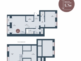 Продается 2-комнатная квартира ЖК Белозерский, корпус 4, 105.5  м&sup2;, 21251920 рублей