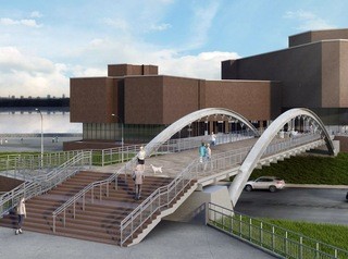 Для пешеходного моста у БКЗ разработают три варианта проекта